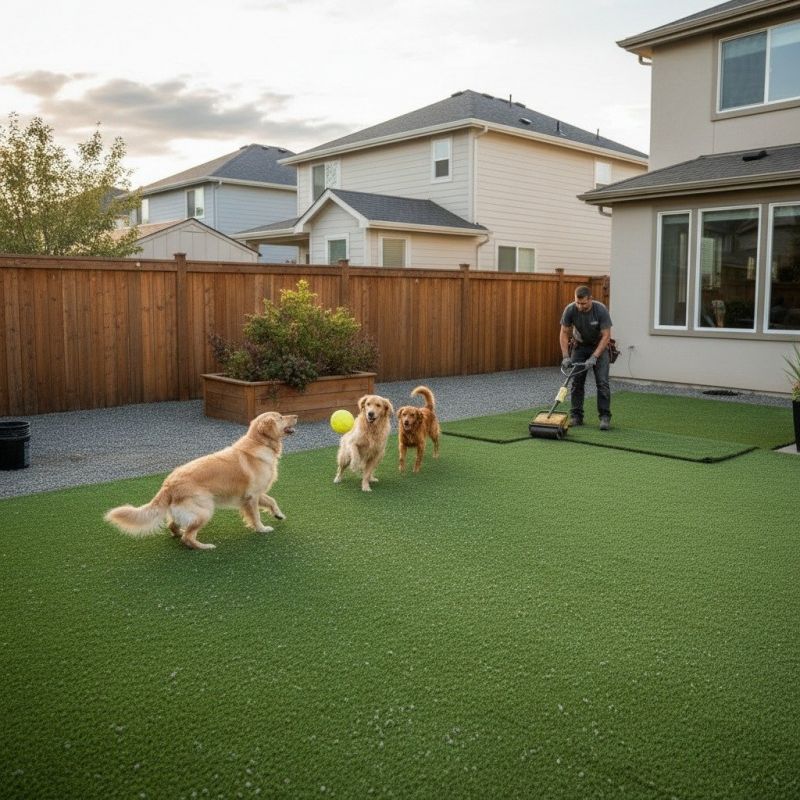 Benefits Of Residential Pet Turf Installation For Dog Owners